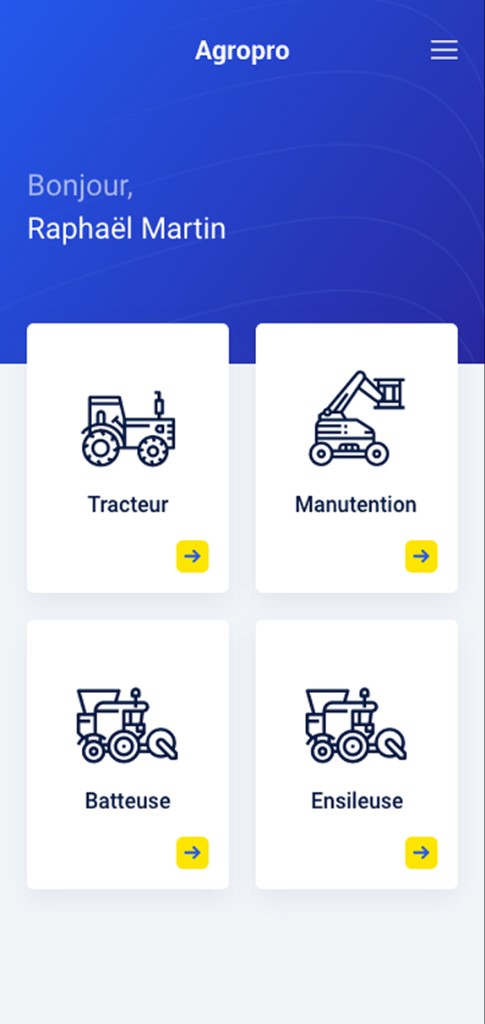 Agropro — Tracteur, Manutention, Batteuse, Ensileuse